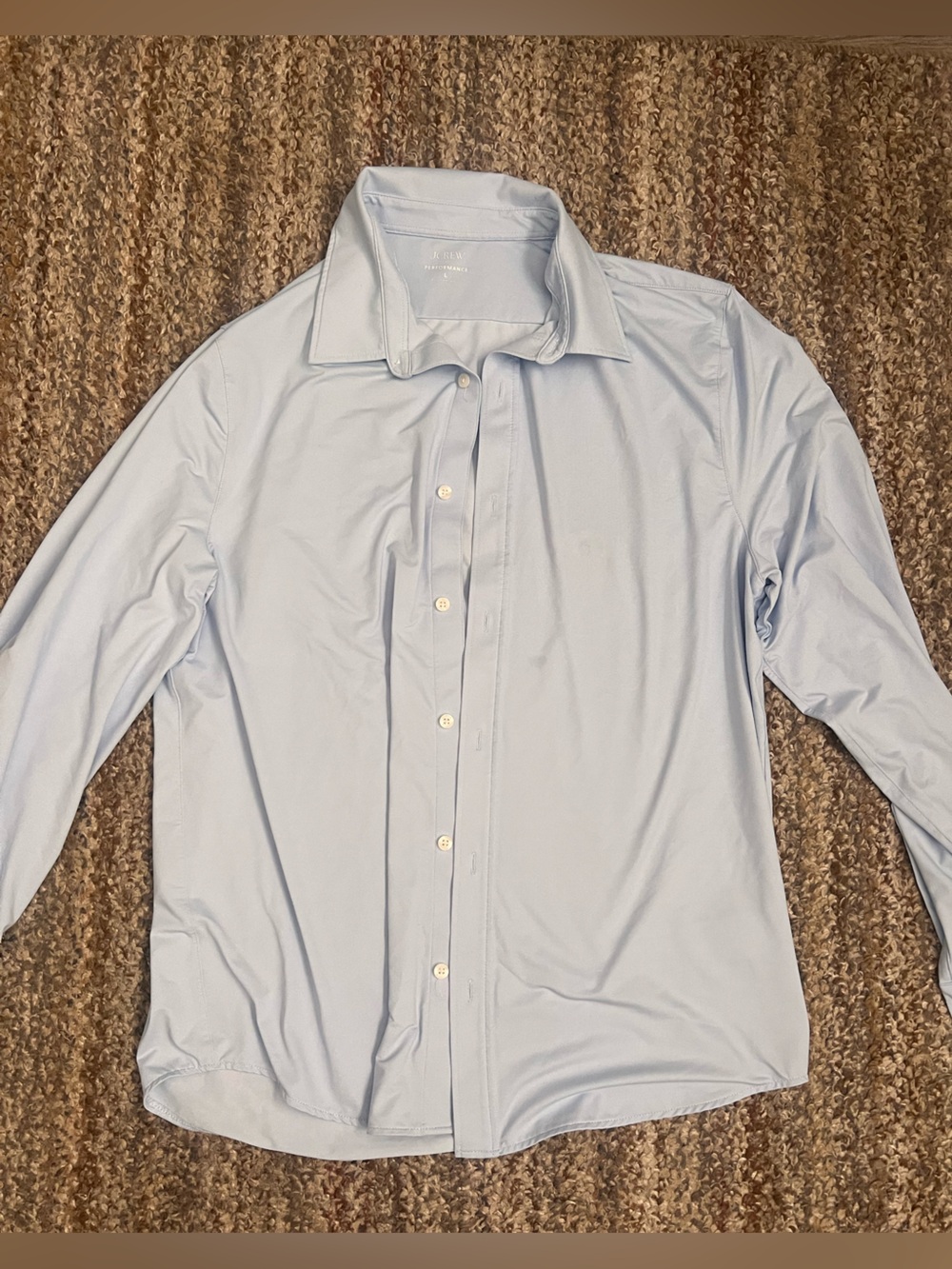 J. Crew Light Blue Men's Dress Shirt